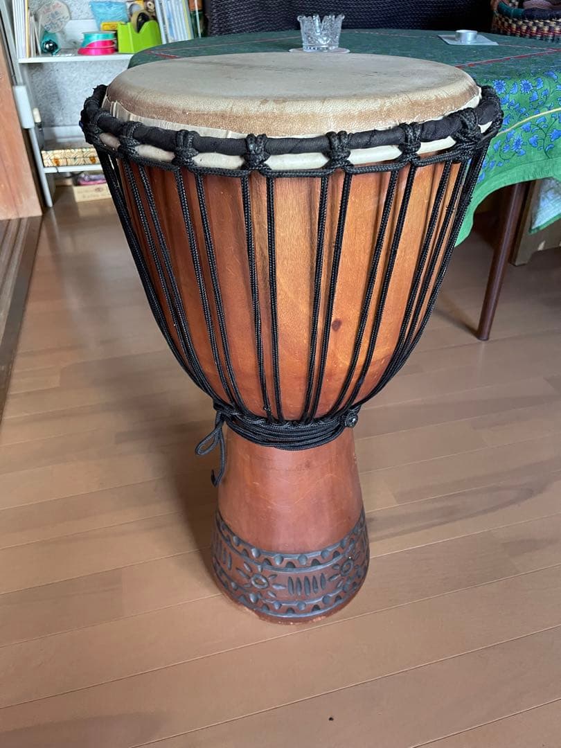 木製パーカッション 楽器 打面30センチジャンベ