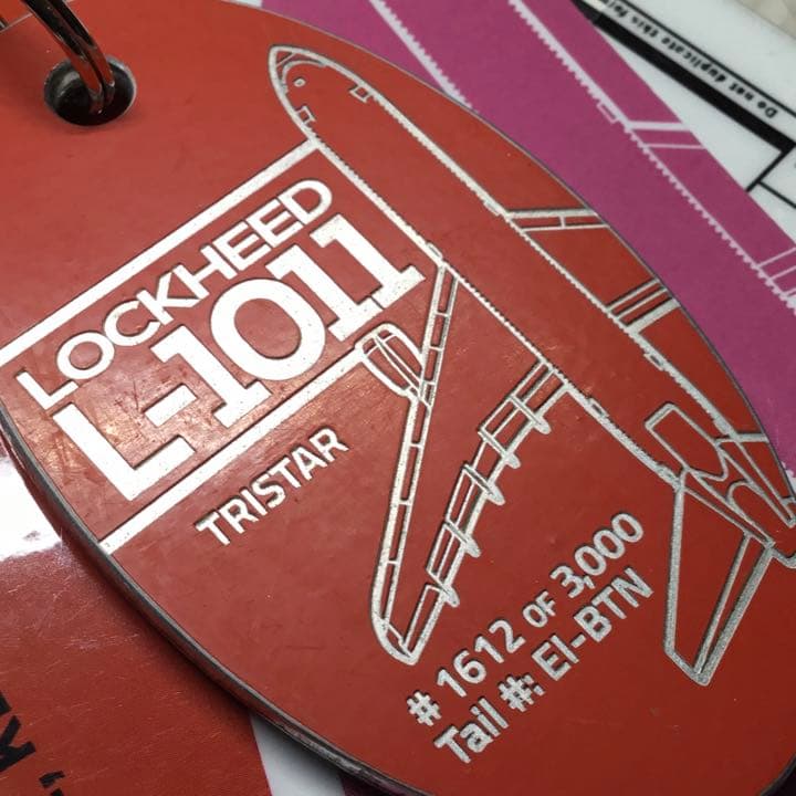 トライスター PLANETAGSフライトタグ L-1011ハワイアン