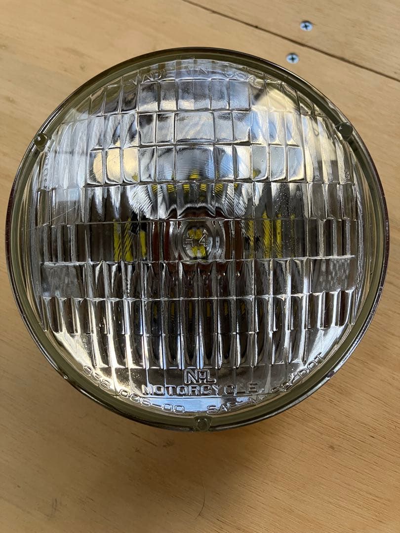 純正H4 FX XL 5-3/4 曲面レンズ ヘッドライト スポーツスター - メルカリ