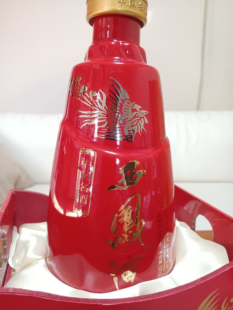 紅西鳳 55% 500ml 2011年 中国酒 白酒 貴州茅台酒 五粮液 西鳳酒の通販