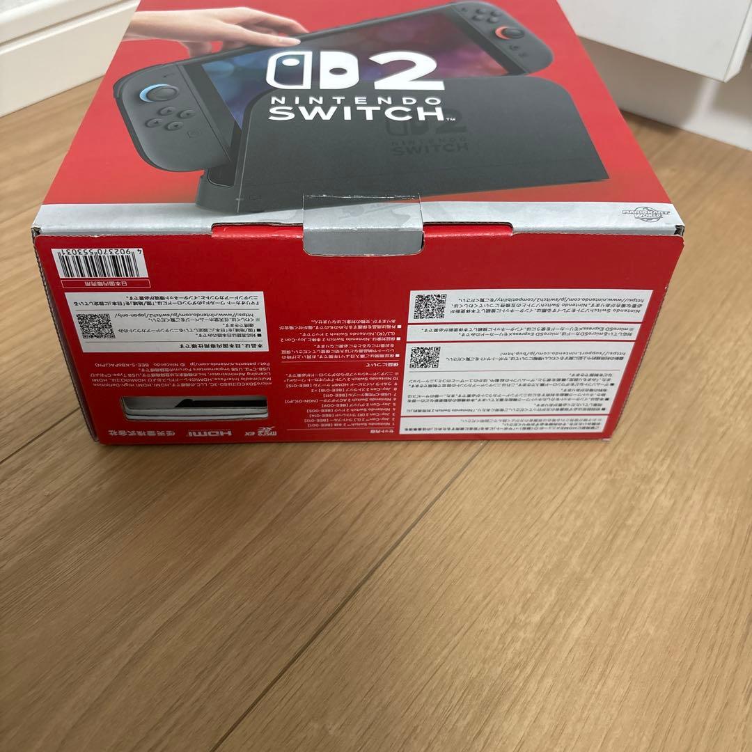 Nintendo Switch 2 本体マリオカートワールドセット新品、未使用