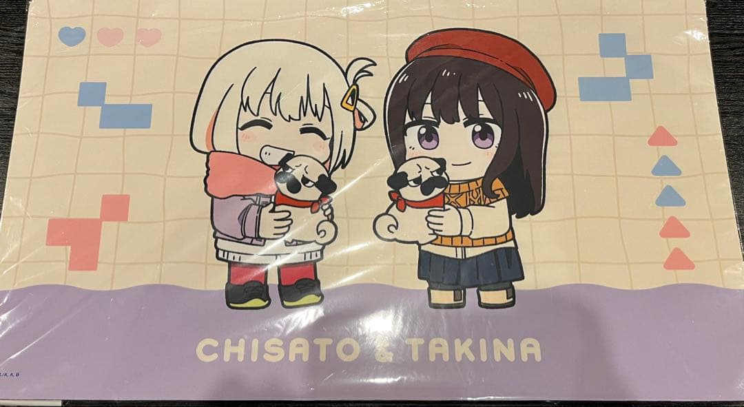 「リコリス リコイル」 ちびキャラ マルチデスクマット 4枚セット