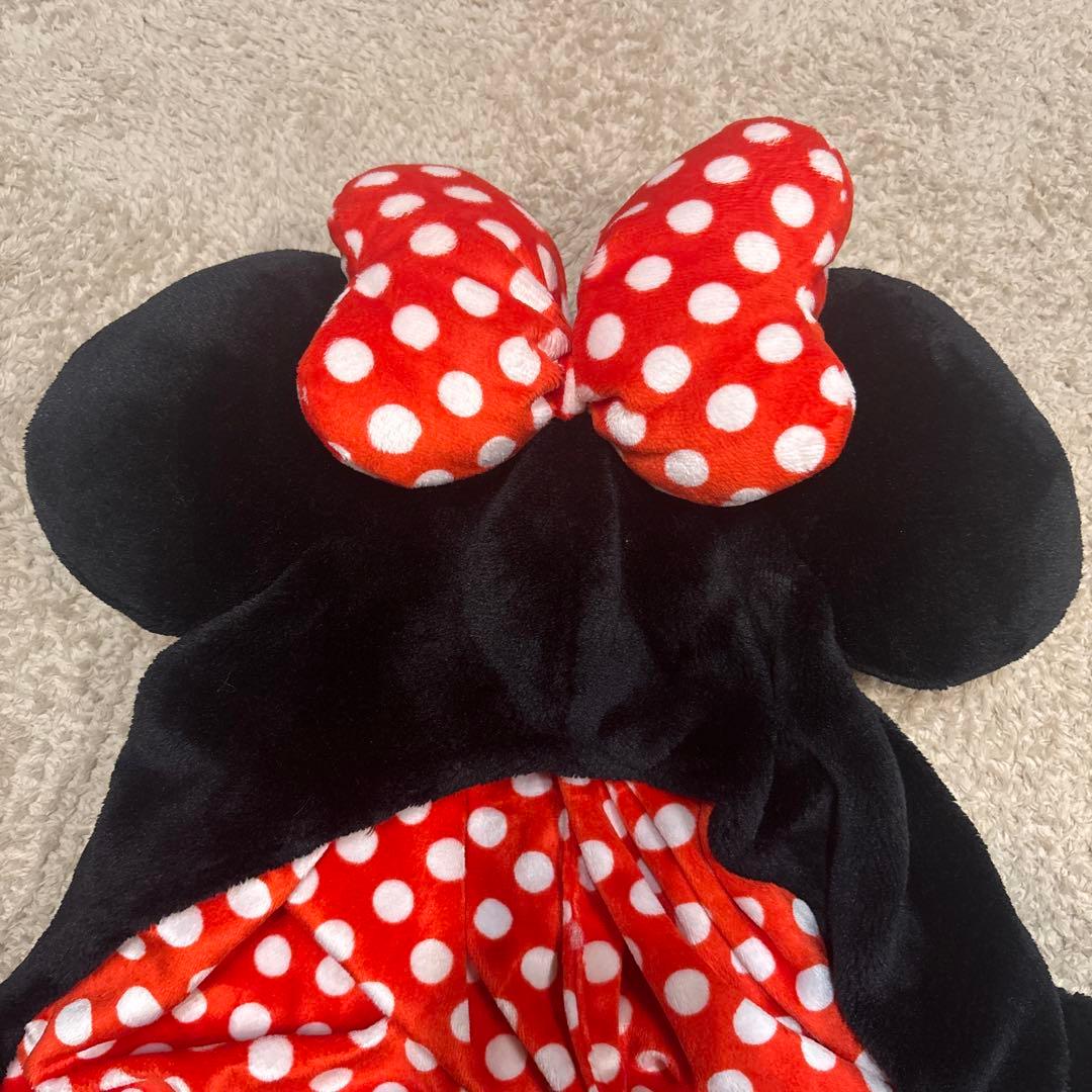 ミニーマウス　ファンキャップ　マフラー