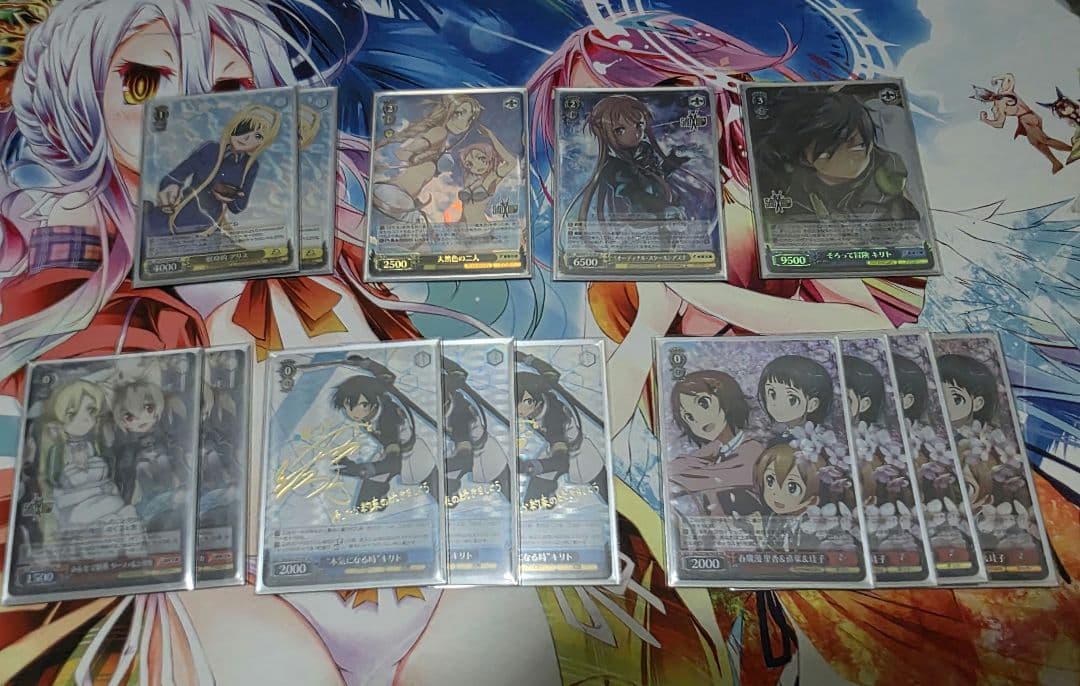 WS ヴァイスシュバルツ デッキ SAO SP サイン