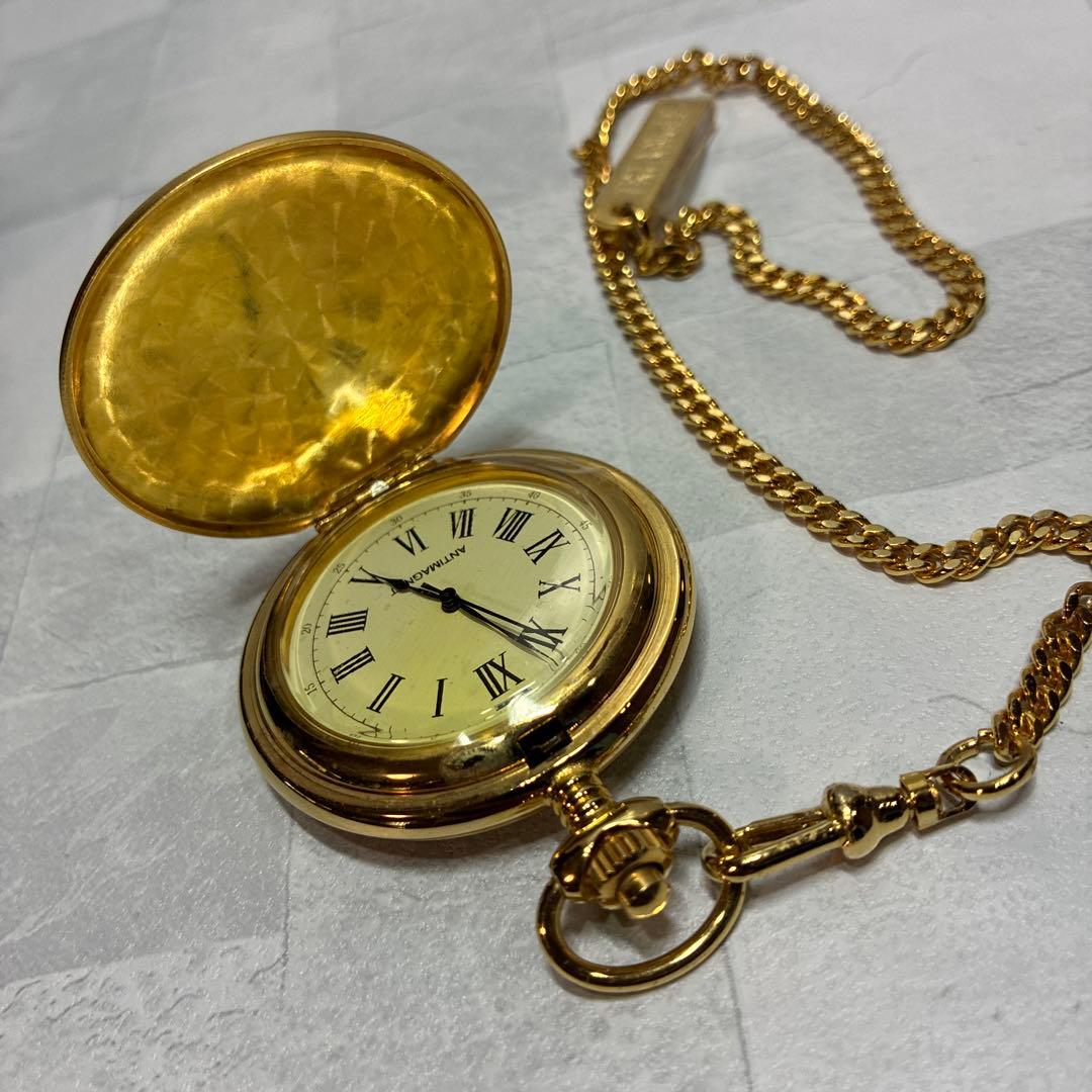 トライアングル 手巻き式 懐中時計 キッコーマン 懸賞 レトロ 非売品