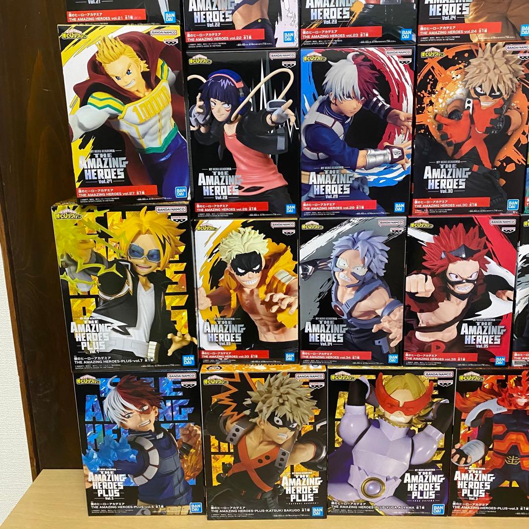 新品未開封 ヒロアカ プライズフィギュア 31体 まとめ売り - メルカリ