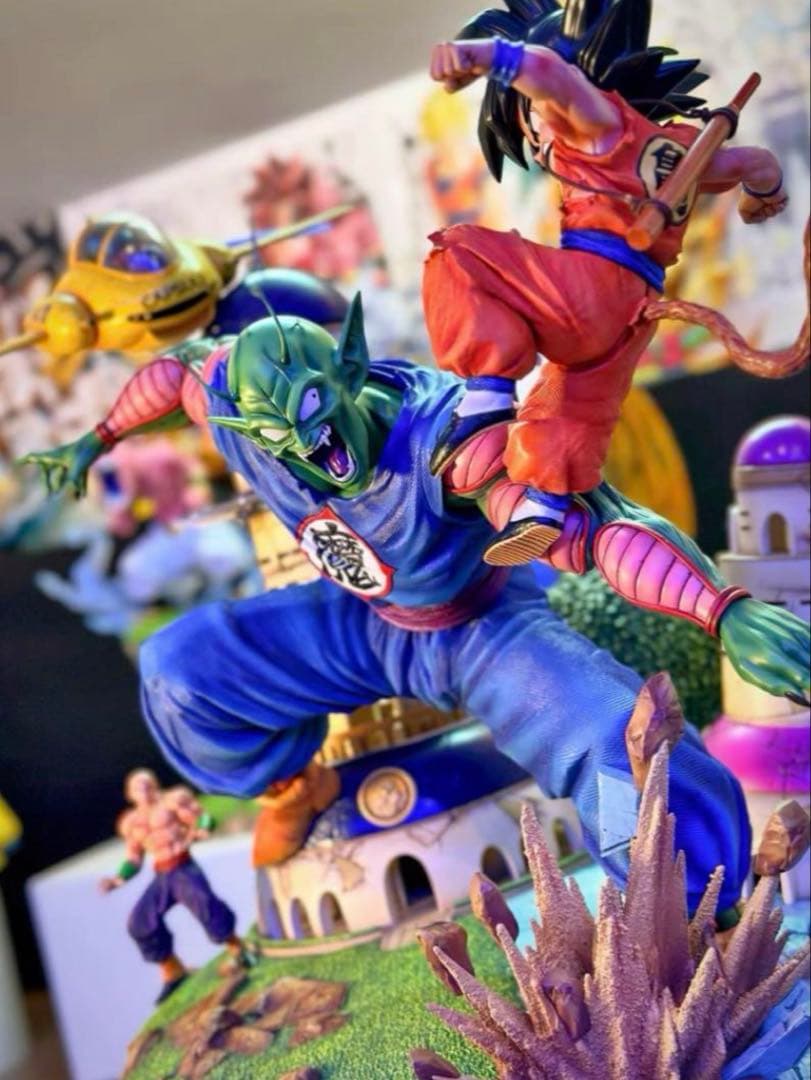 ドラゴンボール ピッコロ大魔王　孫悟空 フィギュア　スタチュー　ガレージキット