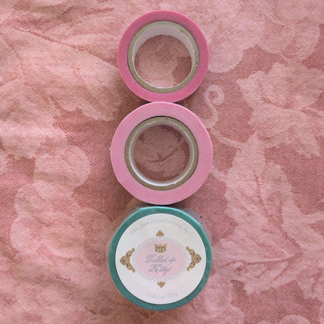 新品＆中古 今井キラ マスキングテープ 3個 まとめ売り 作家 初期作品