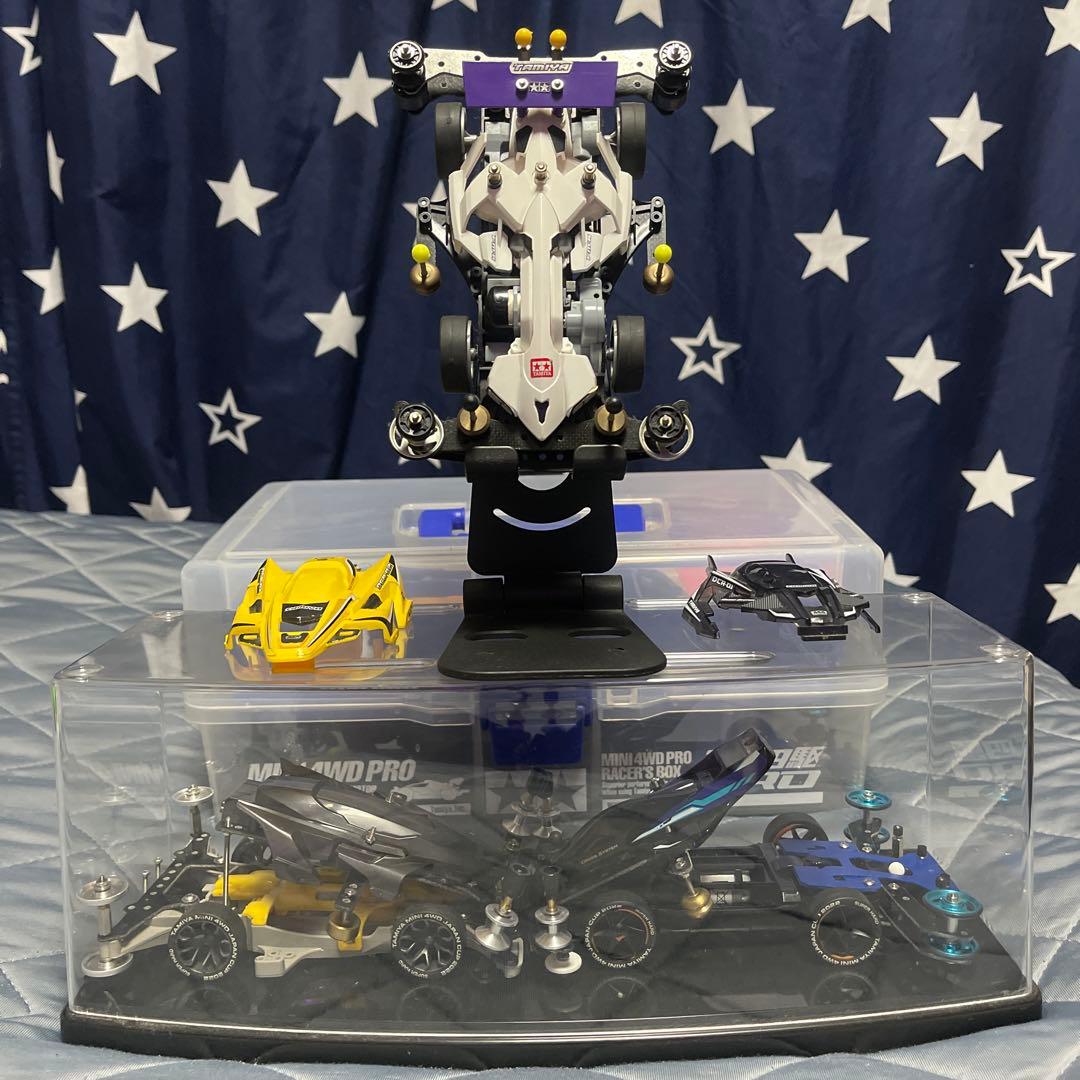 ミニ四駆セット ブラック/グレー/ホワイト