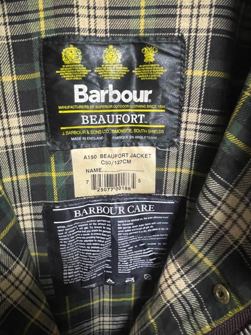 ジャケット・アウター Barbour BEAUFORT Jacket