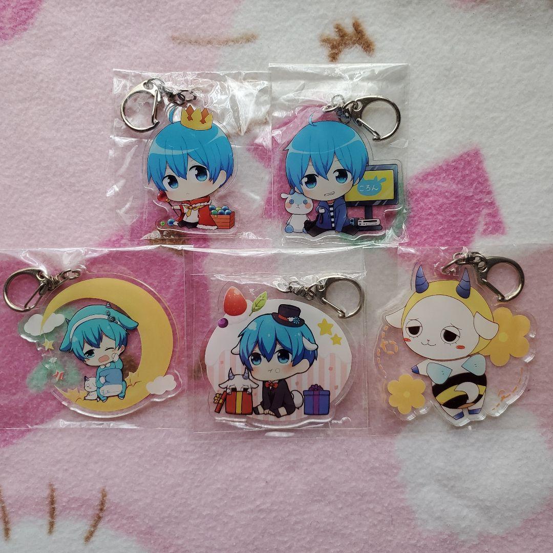 ころんくんアクリルキーホルダー 5個セット ころんくん アクリルキーホルダーセット ころんくん アクリル