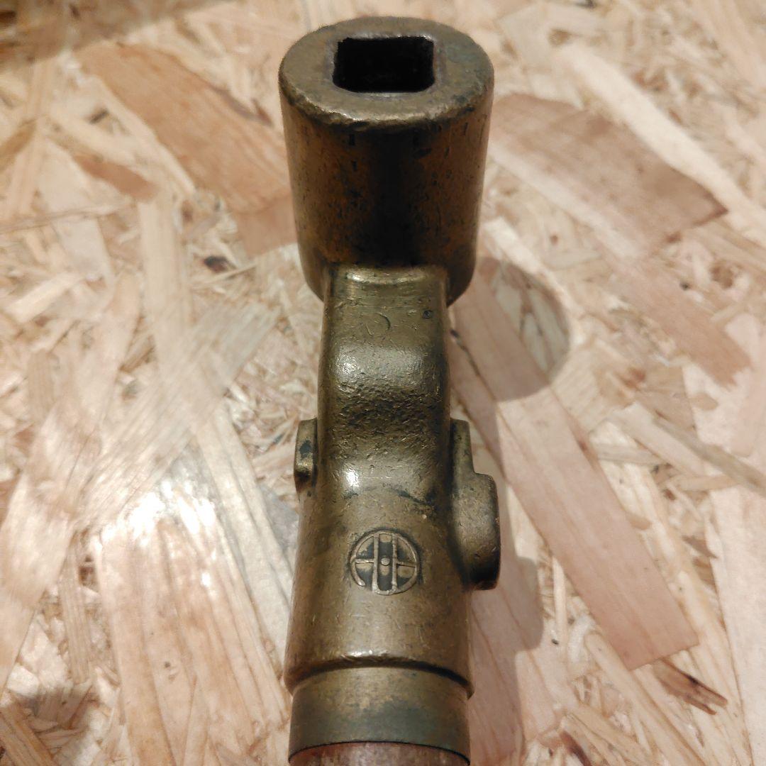 制動 ブレーキ ハンドル 鉄道 国鉄 木製 アンティーク 制動弁 運転士