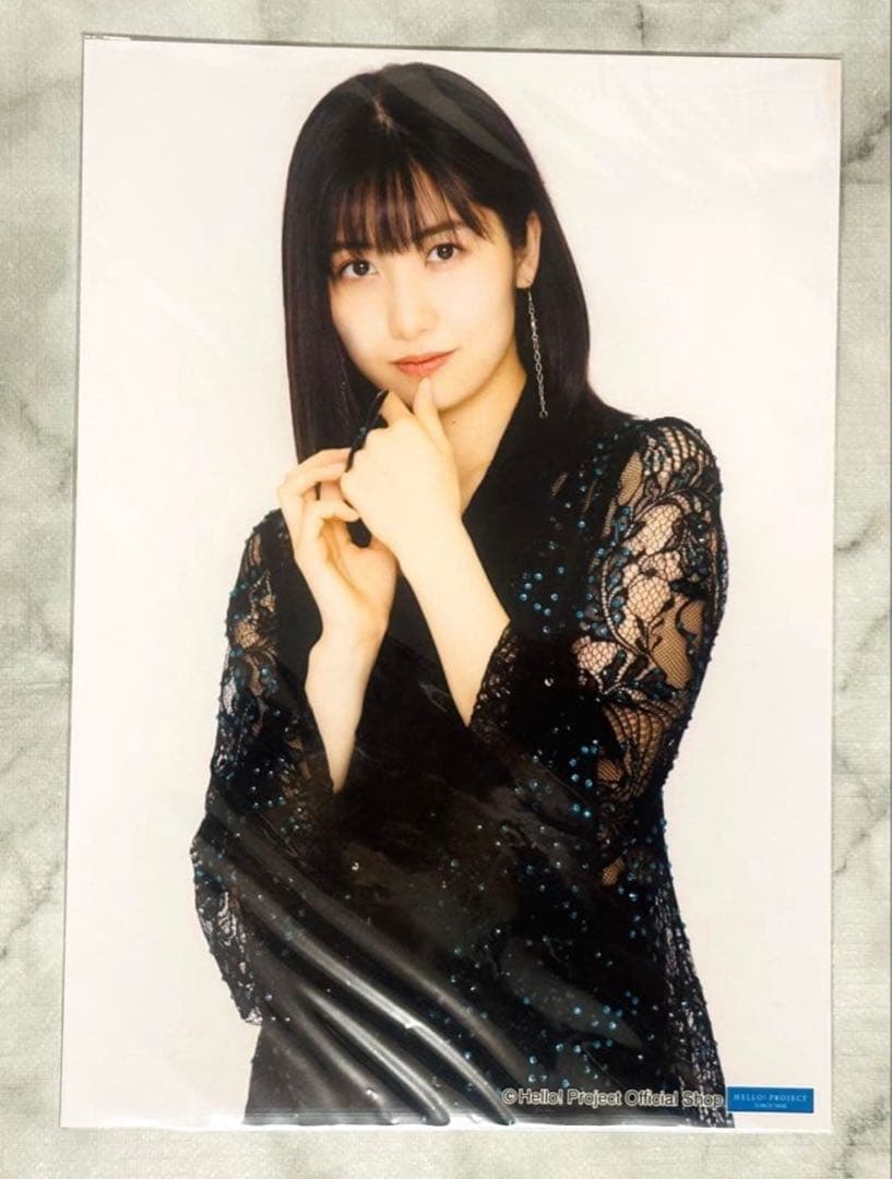 モーニング娘。'21 佐藤優樹 ハロショ 卒業記念 A4サイズ生写真 ⑨