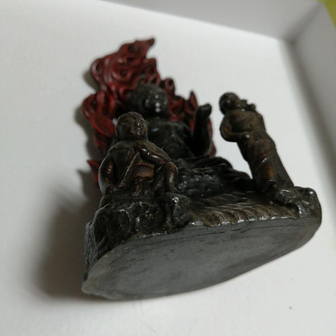 仏像 成田不動尊 開運厄除け 大護摩修行 骨董 アンティーク 像