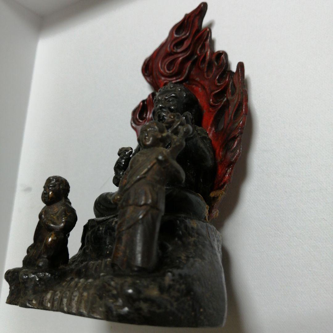 仏像 成田不動尊 開運厄除け 大護摩修行 骨董 アンティーク 像
