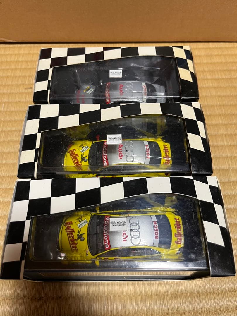 MINICHAMPS Audi A4 DTM 3台セット AUTOart