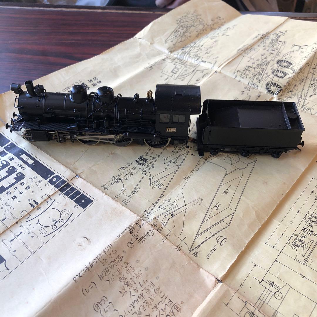 鉄道模型社 蒸気機関車 キット組立て 国鉄型8800形式