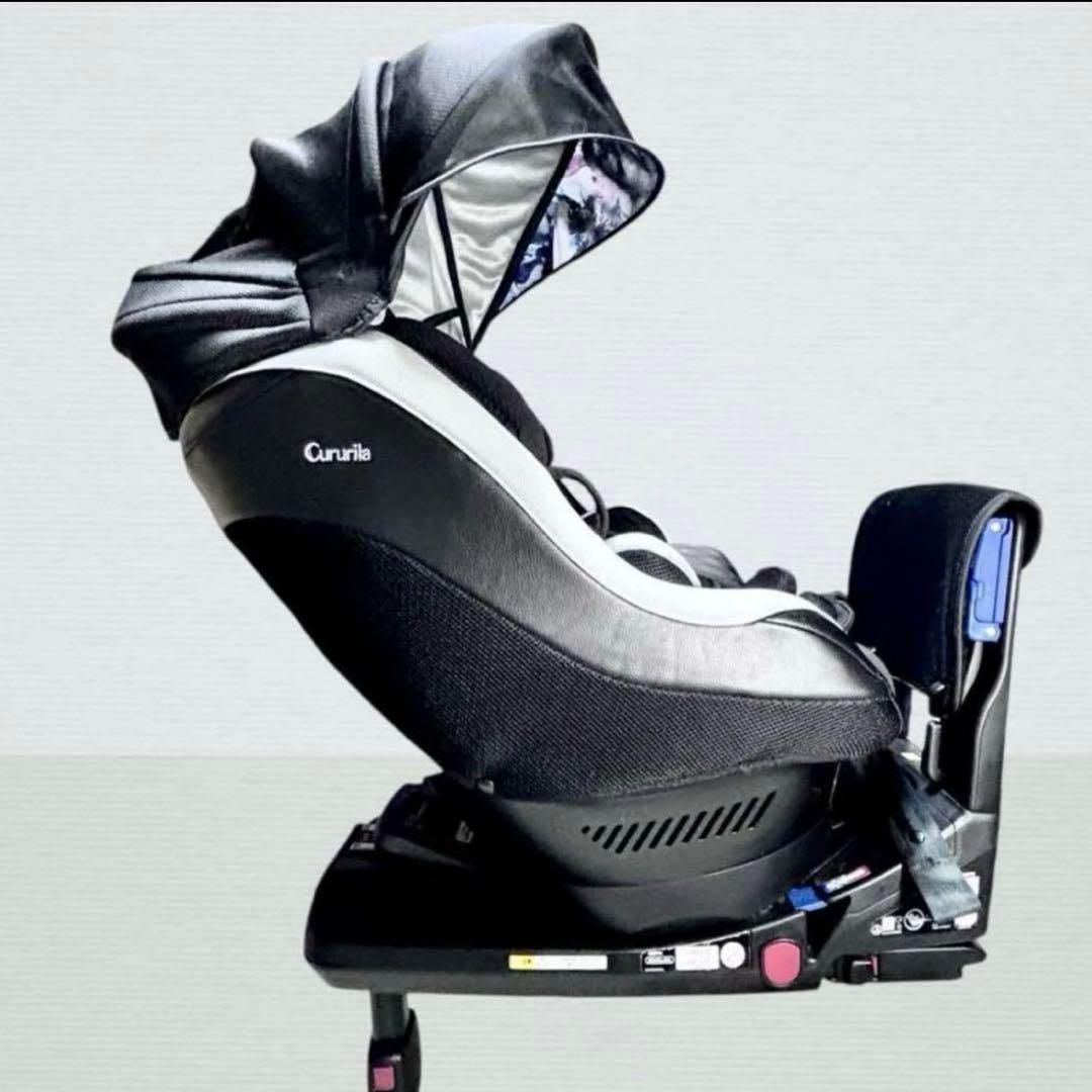 Aprica チャイルドシート クルリラ プレミアム ISOFIX まる