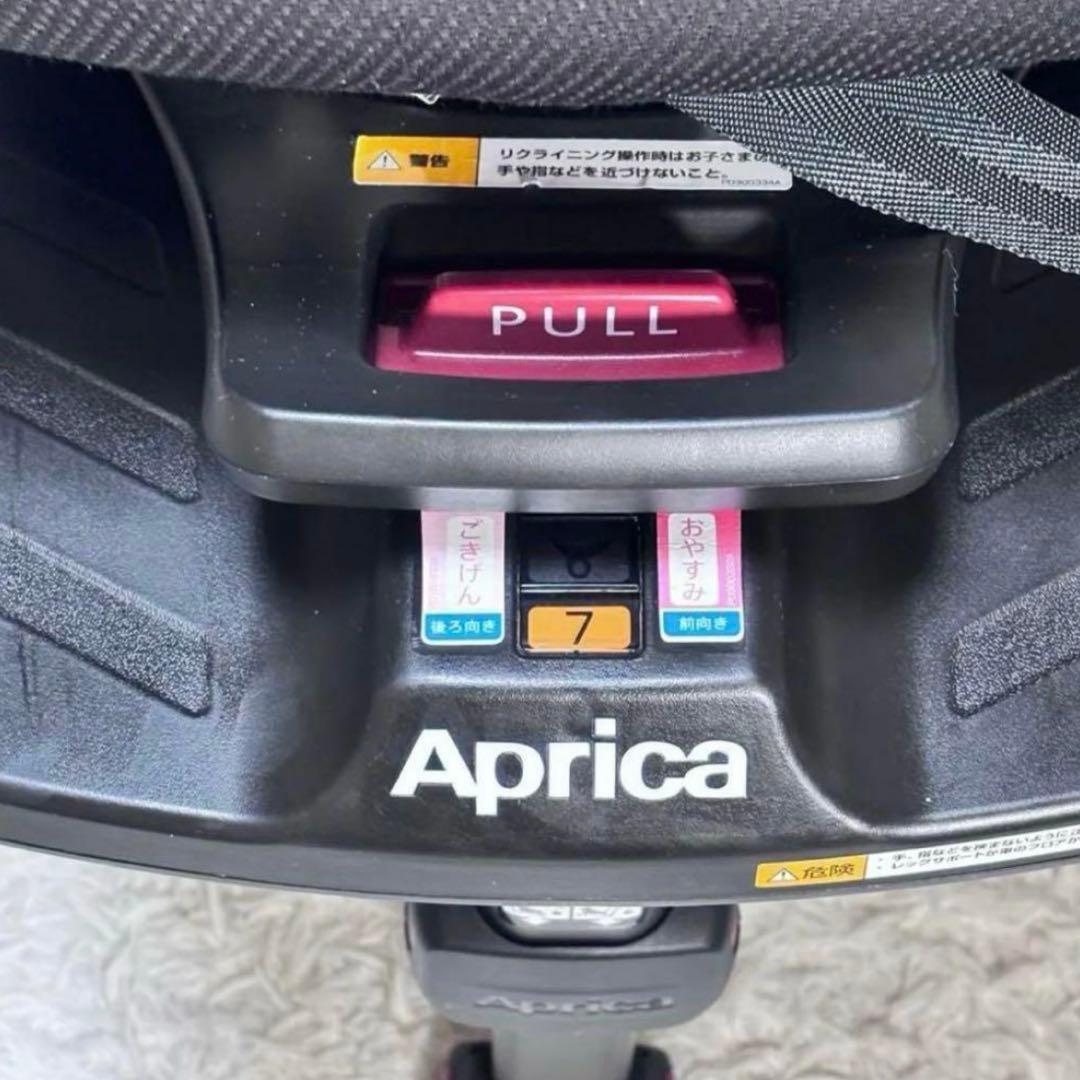 Aprica チャイルドシート クルリラ プレミアム ISOFIX まる