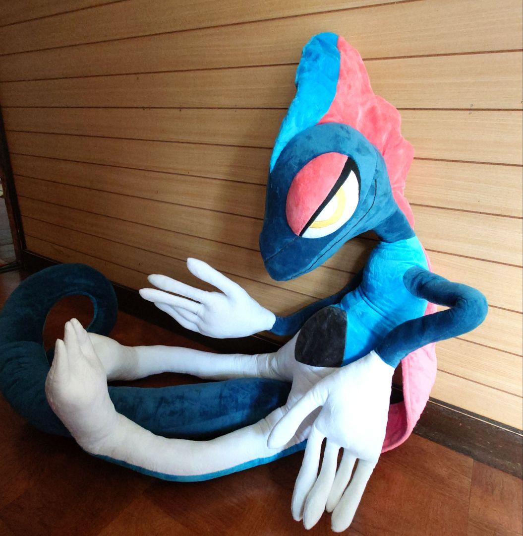 ほぼ等身大 色違いインテレオン ぬいぐるみ 125cm (尻尾含め約200cm)