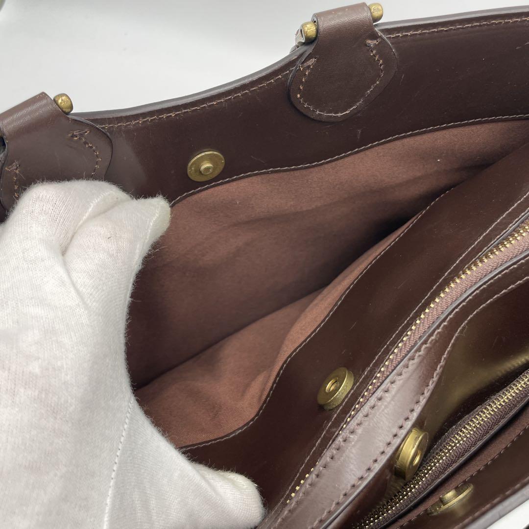 土屋鞄 マグナス 2way ビジネスバッグ ダークブラウン