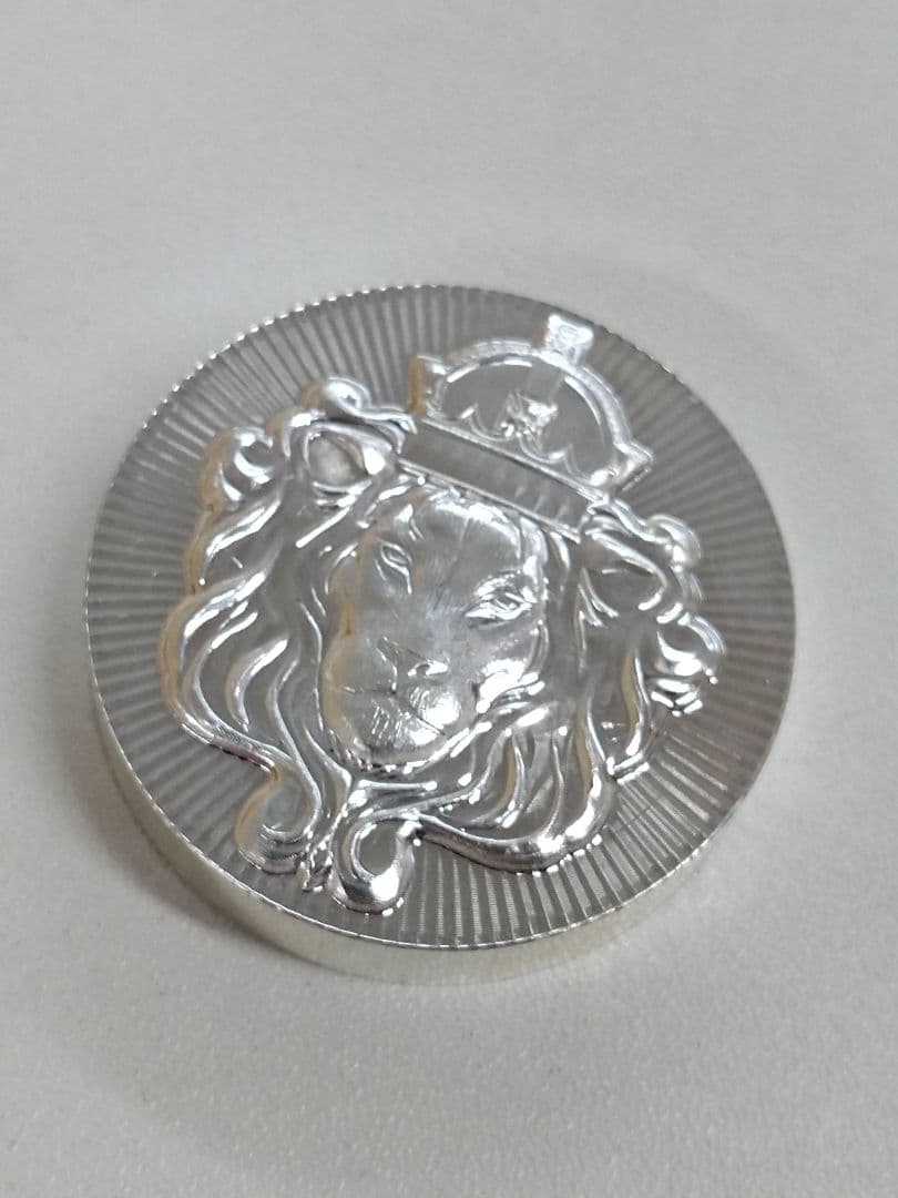 純銀　スコッツデール　ライオン　スタッカー