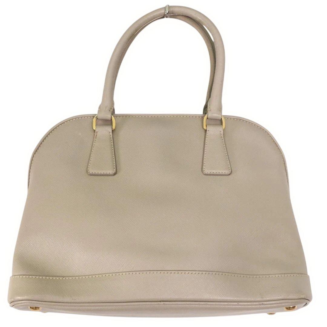 【人気】PRADA プラダ ハンドバッグ　ガレリア　サフィアーノレザー 三角ロゴ