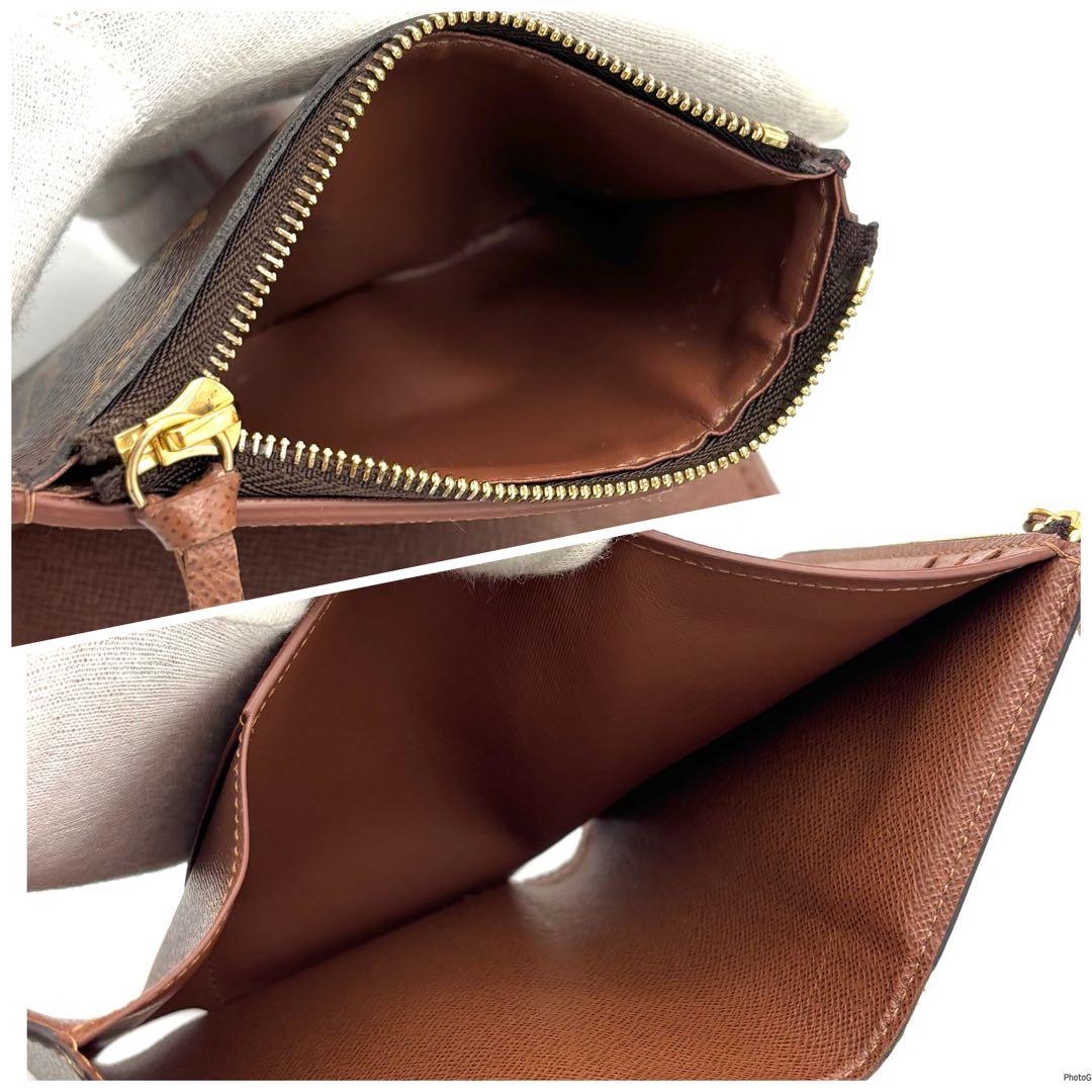 【新品同様】新型IC ルイヴィトン モノグラム ヴィクトリーヌ 三つ折り財布