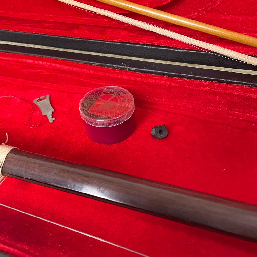 中国 弦楽器 二胡　林生　ハードケース付き