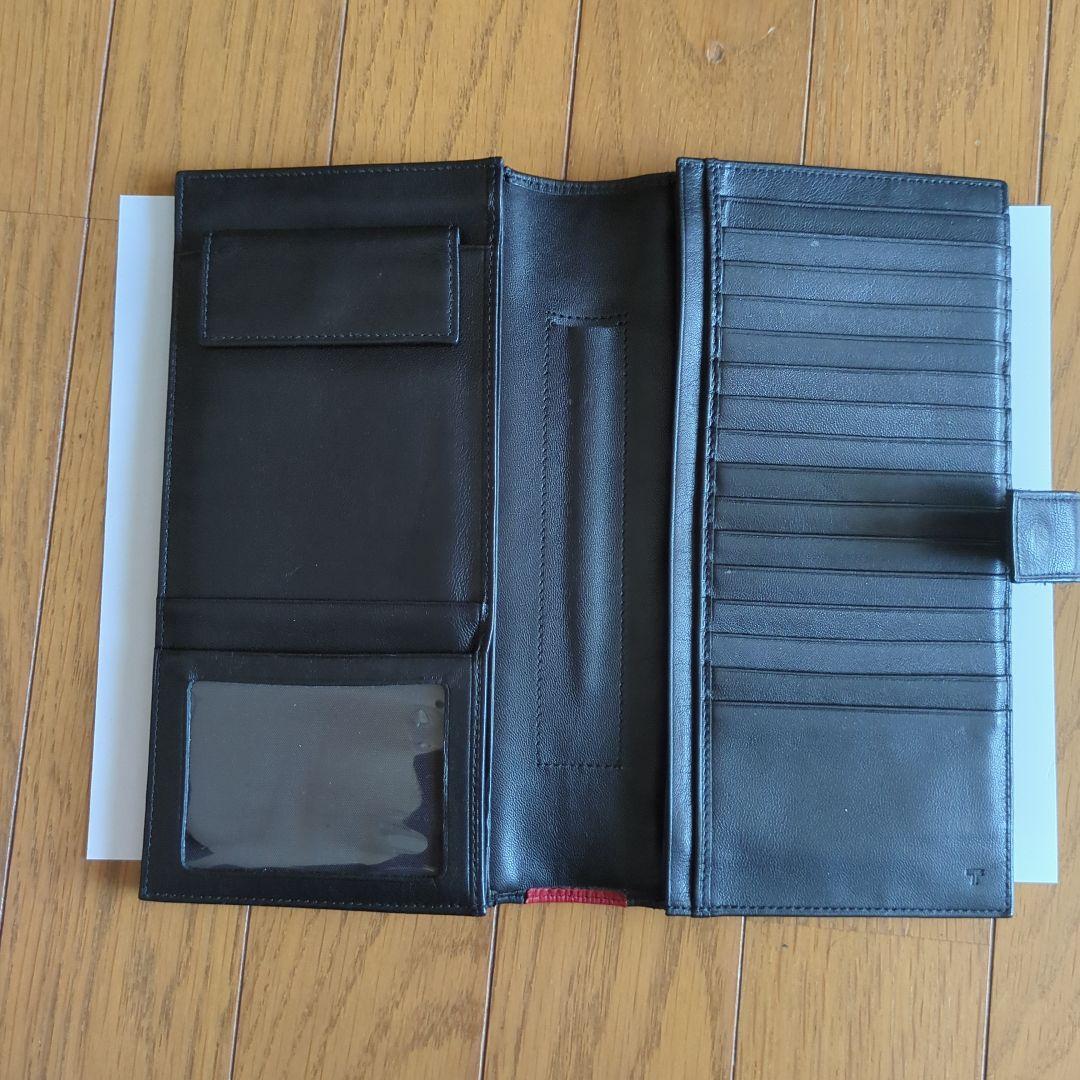 e*5様 TUMI レザーパスポートケース ブラック