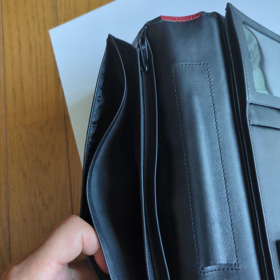 e*5様 TUMI レザーパスポートケース ブラック