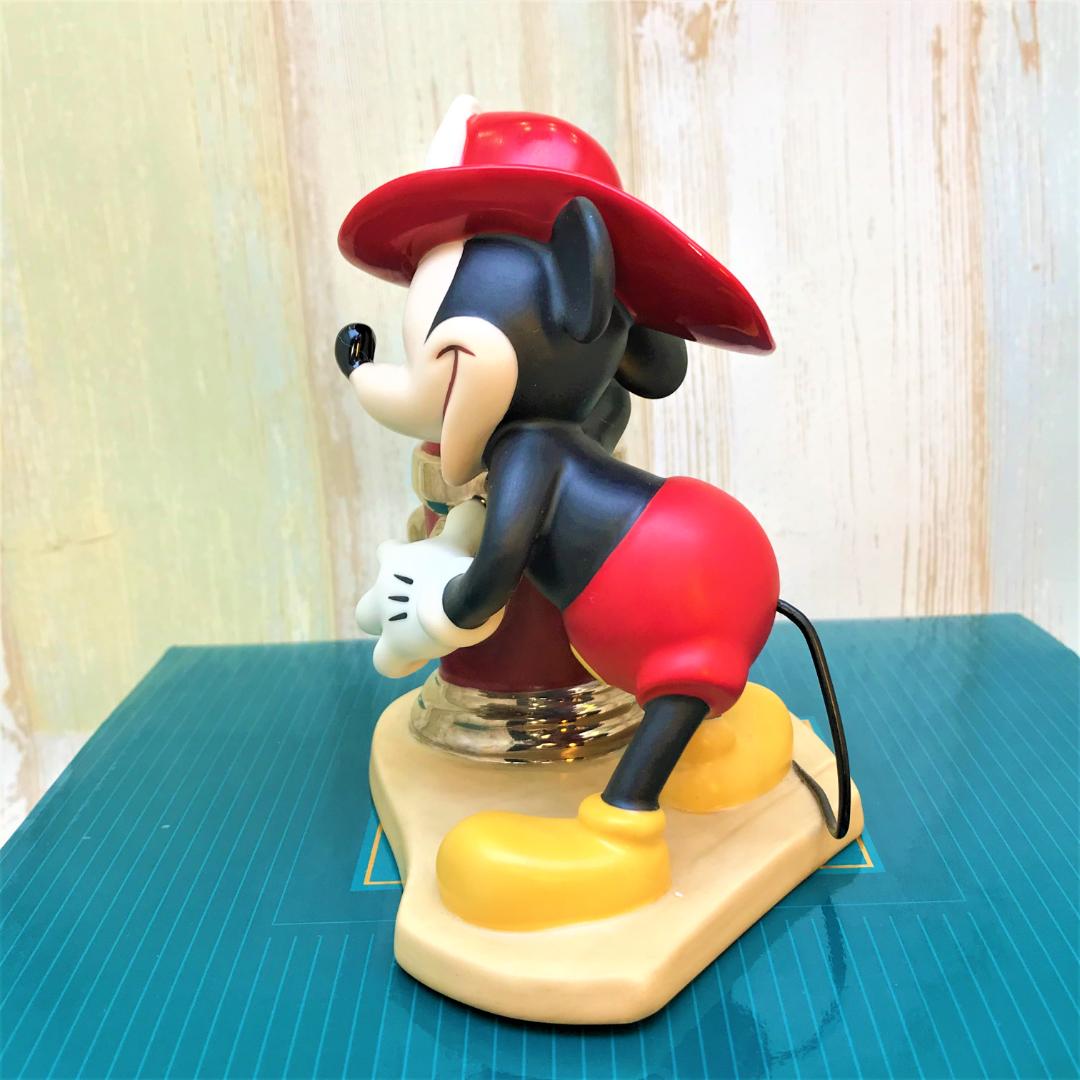 レア★WDCC ミッキーの消防隊 ミッキーマウス 陶器製 フィギュア ディズニー