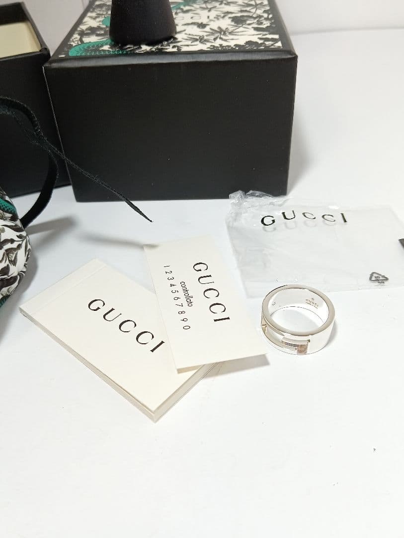 グッチ GUCCI リング 指輪ブランデッド Gリング　032660 09840