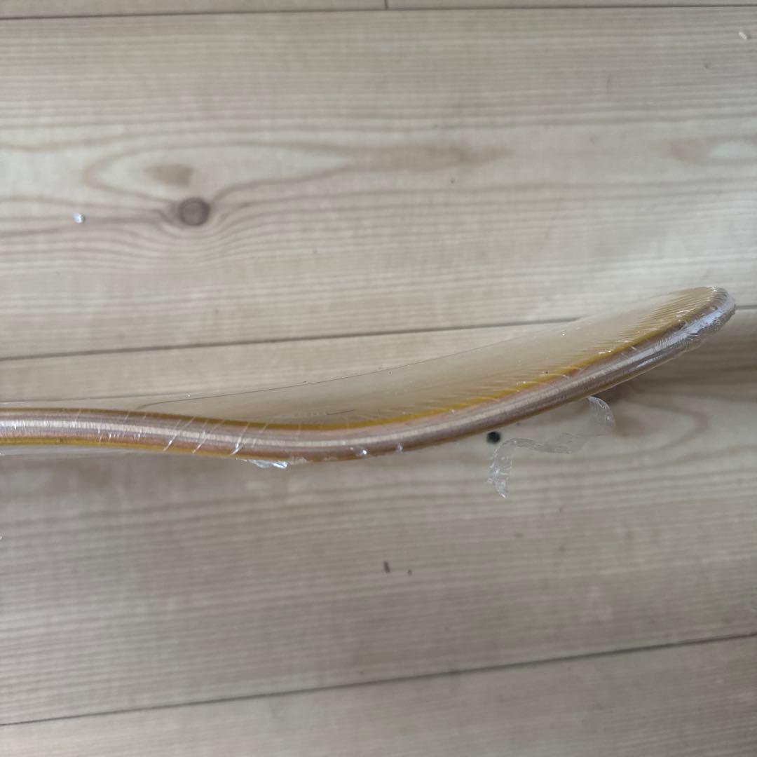 April スケートボードデッキ イエロー8インチ