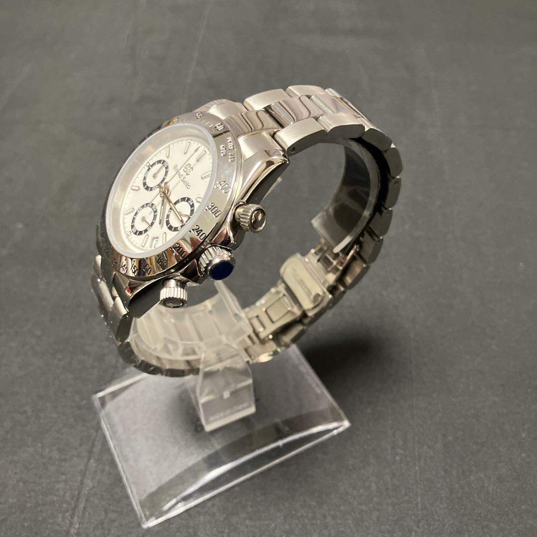 値下げ　オマージュ クロノグラフタイプ　GSロゴ