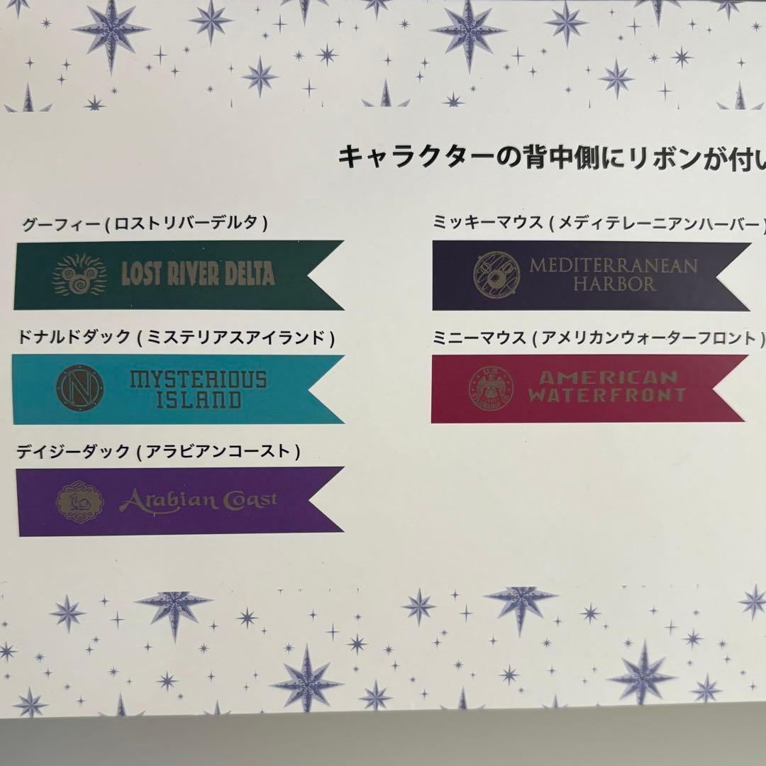 TDS ディズニーシー 20周年 グランドフィナーレ ぬいぐるみバッジセット