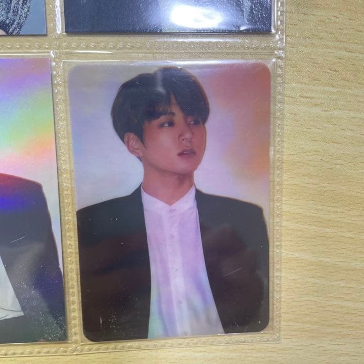 bts WINGS Final ホログラムトレカ ミニフォト JUNGKOOK