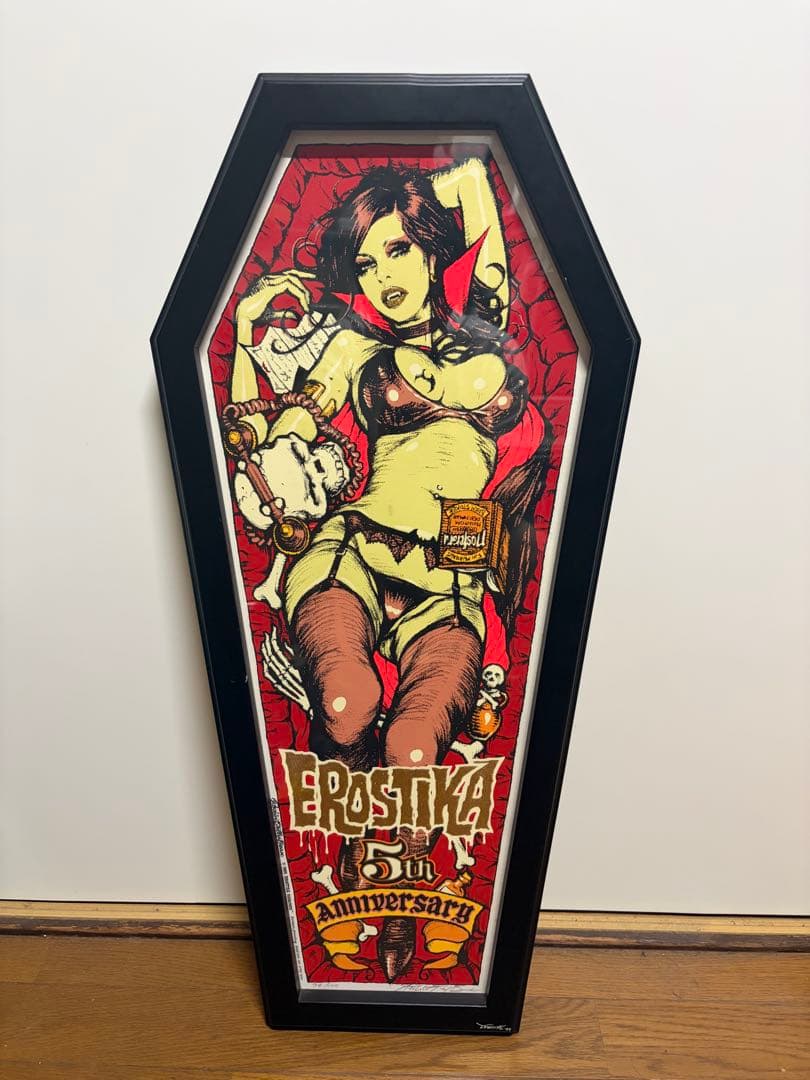 ロッキンジェリービーンシルクスクリーンポスター額付き ロッキンジェリービーン ポスター ロッキンジェリービーンシルク