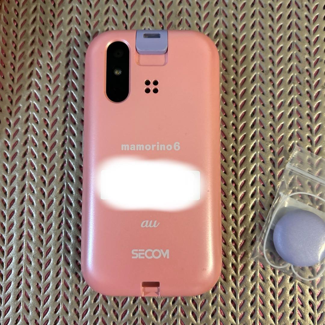 mamorino6 ホワイト/ピンク 本体 mamorino6 本体 ピンク