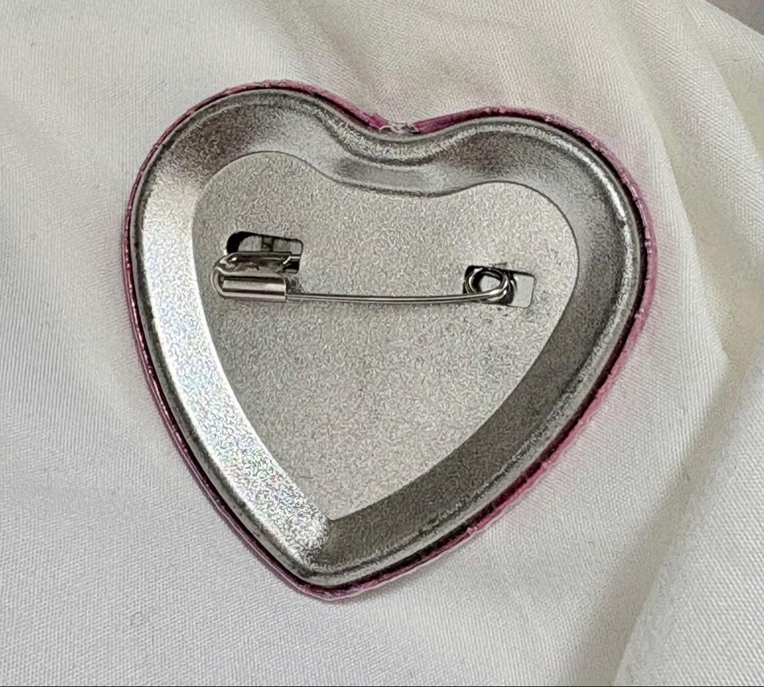 テレ顔ハート缶バッジ 十神 白夜 ダンガンロンパ