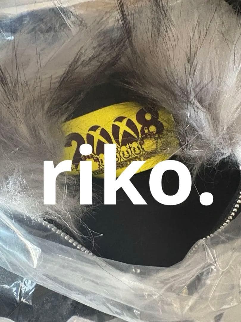 【M】Fuckthisindustry ファー ジップ パーカー fit