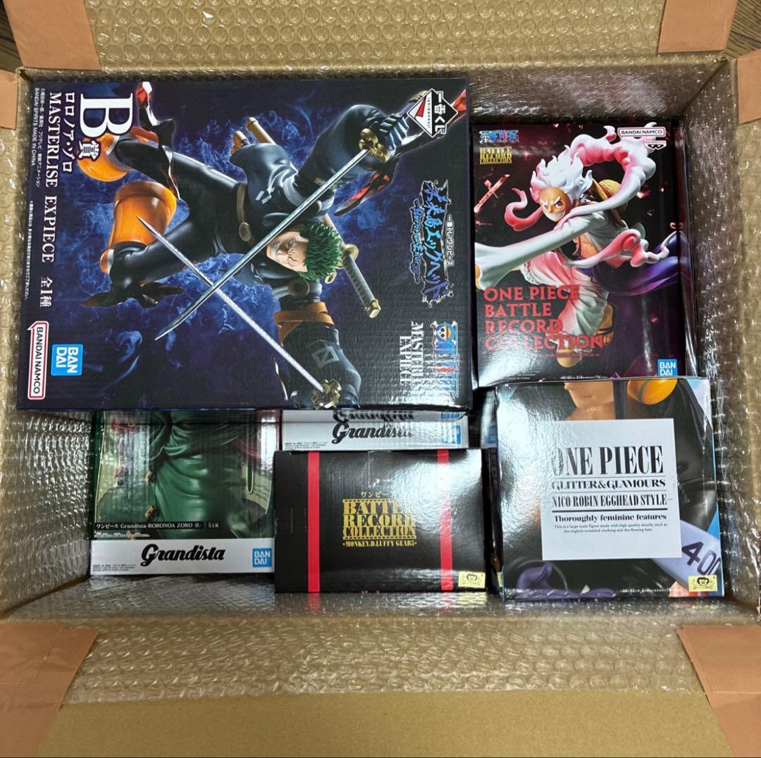 プライズフィギュア &一番くじ ワンピースセット 14点