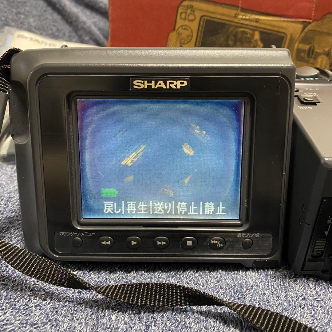 シャ プ 8ミリ ビデオカメラ VL HL80 VR KT87 2台セット スプリ ボリュー