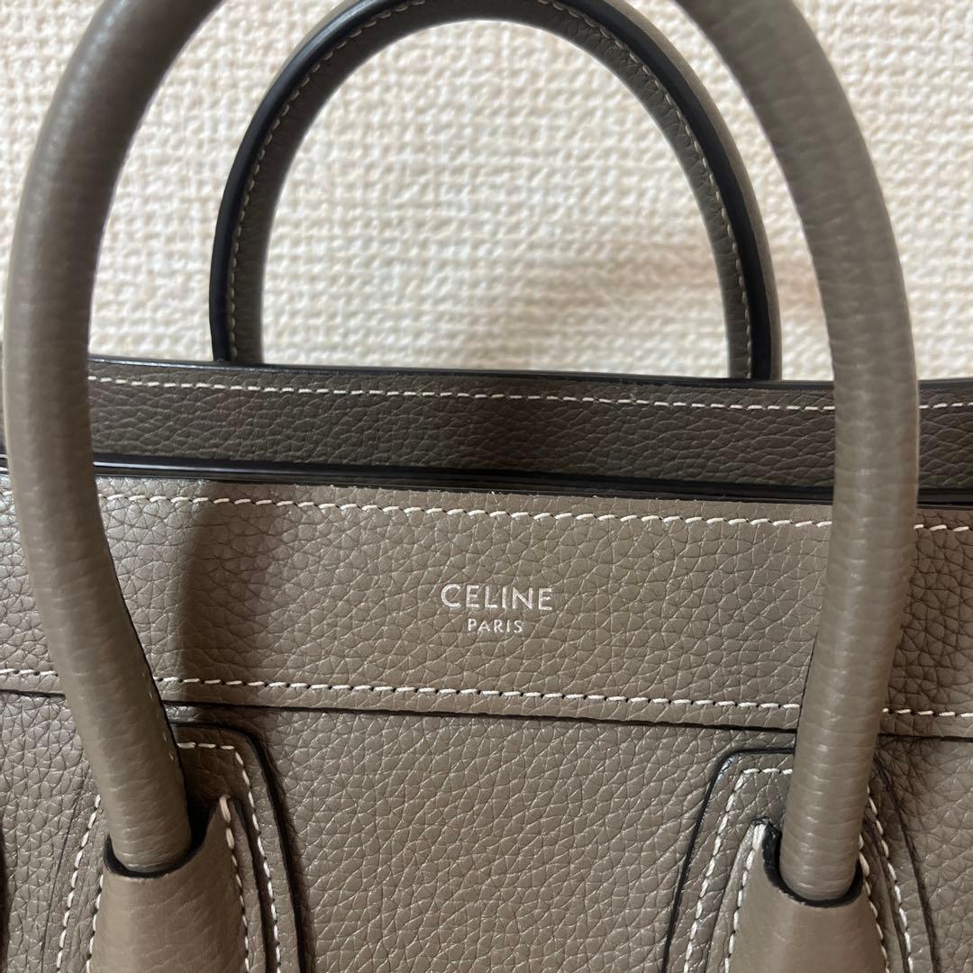 み*み様 人気モデル☆セリーヌ　ラゲージ　ナノショッパー　2way ショルダー