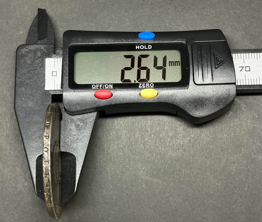 1796年 ロシア帝国 1ルーブル銀貨 40.42mm 25.43g 本物