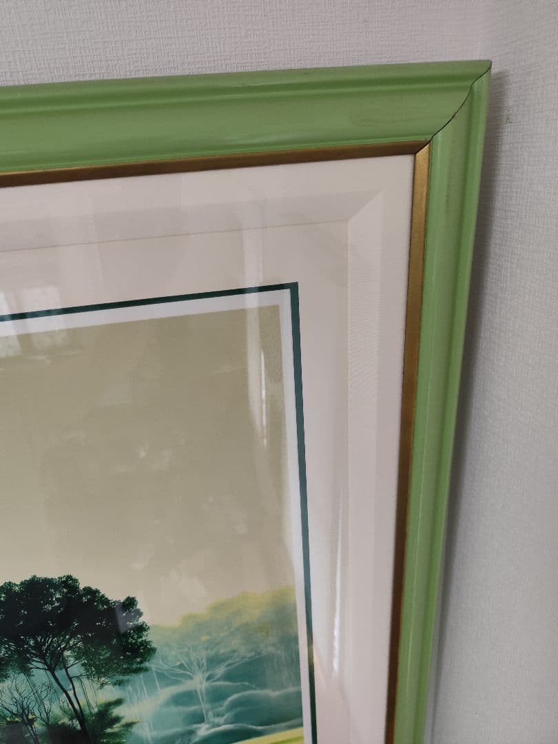 ミッシェルバテュ シルクスクリーン エディション番号直筆サイン