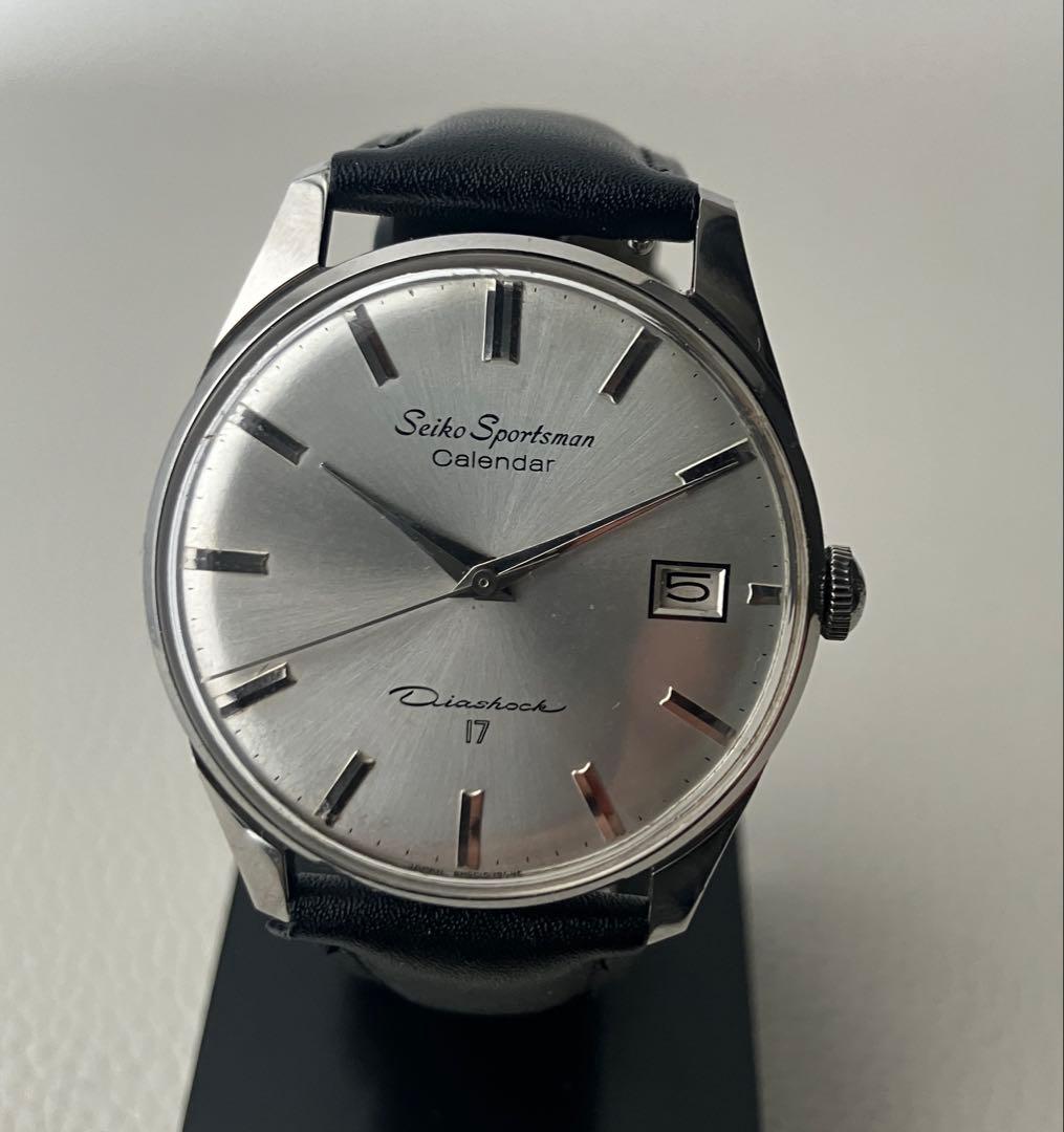 【稼働品】セイコー スポーツマン17 15042 手巻き