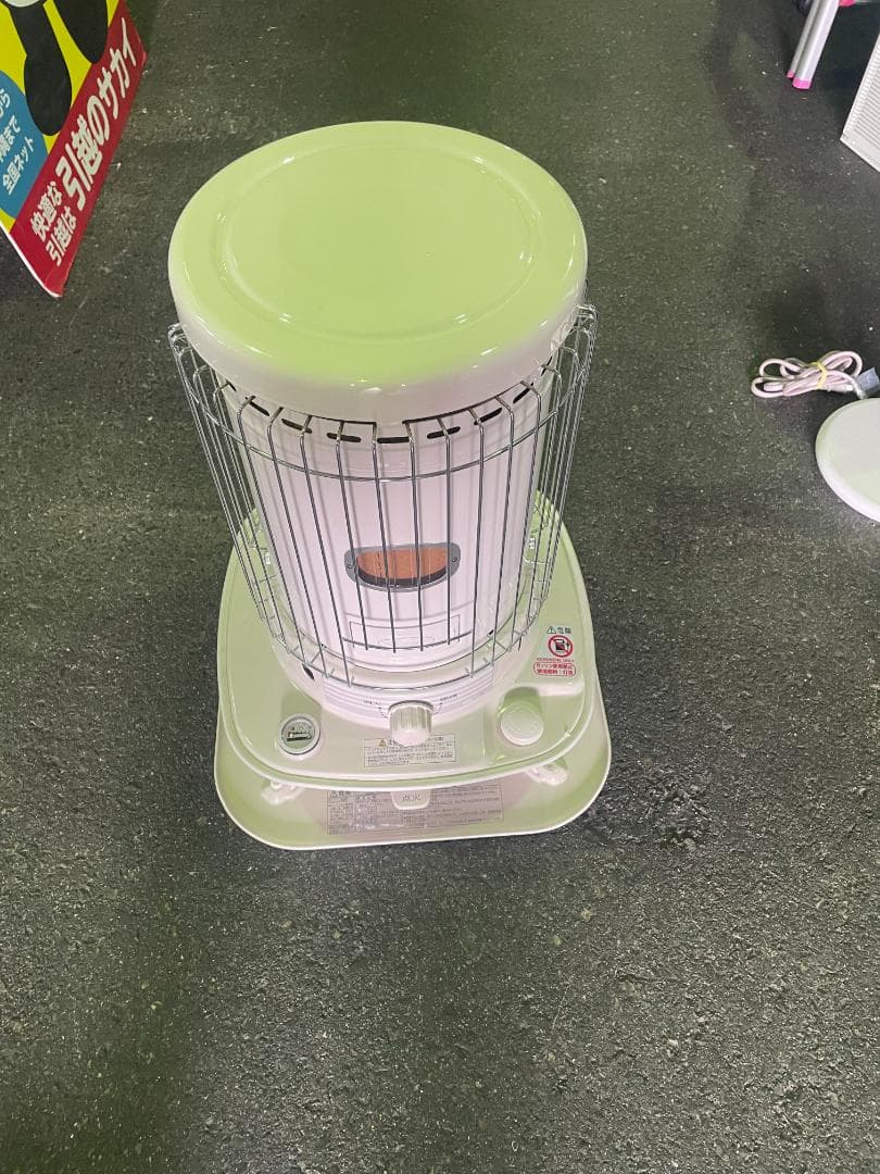 コロナ 筒形 自然気化式機能 ホワイト石油ストーブ SL-66C