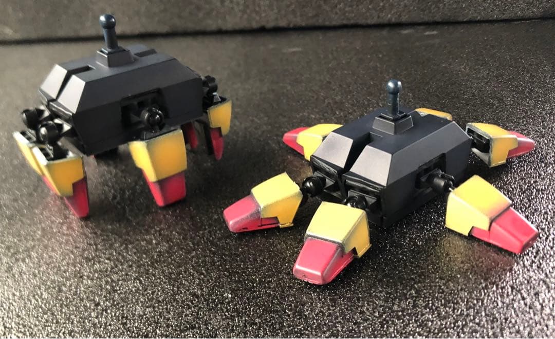 ガンプラ　バンダイ　デビルガンダム　旧キット　改造　全塗装　完成品【Gガンダム】