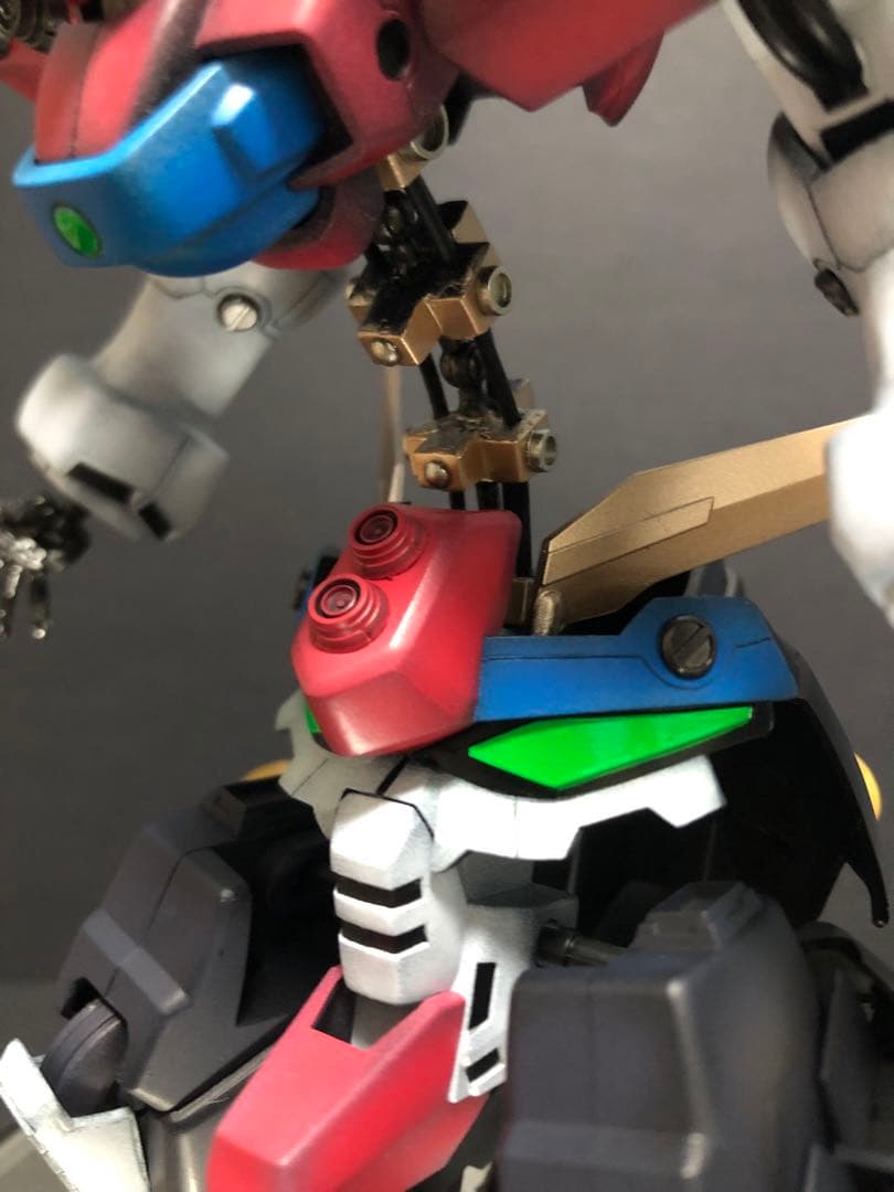 ガンプラ　バンダイ　デビルガンダム　旧キット　改造　全塗装　完成品【Gガンダム】